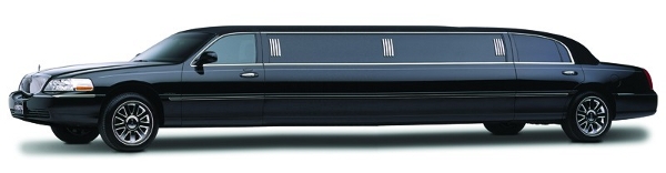 A photo of a limo picking up people from a house in Lincolnshire, IL