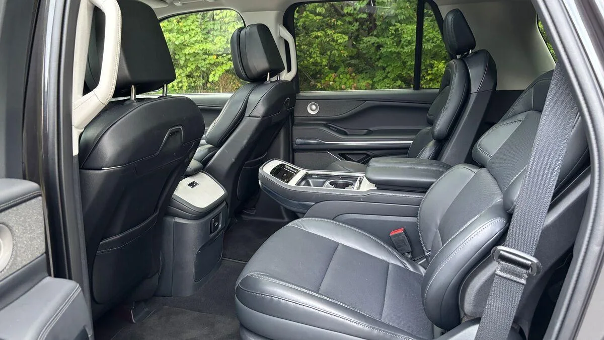 First Class SUV second-row seating